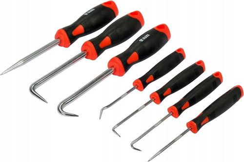 YATO ZESTAW 7 HACZYKÓW Z RĘKOJEŚCIĄ HAKI PODWAŻANIE SEPAROWANIE na Arena.pl