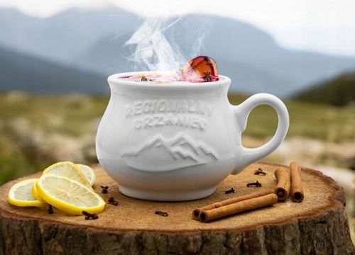 Komplet 2x KUBEK kamionkowy DO GRZAŃCA na grzane wino piwo zestaw do wina na Arena.pl