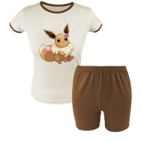 Krótka Piżama dziecięca Pokemon Eevee