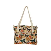 Torbo Plecak w motyle - Torba z regulowanym paskiem