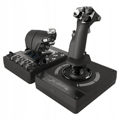 Joystick LOGITECH G Saitek PRO X56 H.O.T.A.S RGB do symulacji lotniczych na Arena.pl
