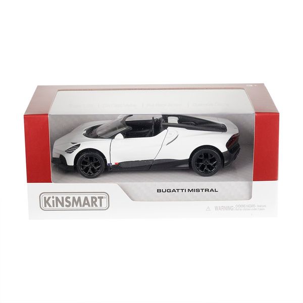 Model 1:36, Bugatti Mistral, biały zdjęcie 4