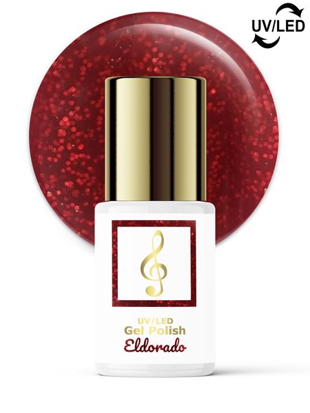 Lakier Hybrydowy Soak Off UV LED MoB Eldorado 7ml zdjęcie 1