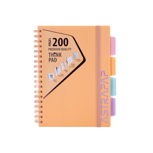 Astrapap, Kołozeszyt Pp, Pastel Line, B5, mix kolorów na Arena.pl