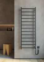 ELNA Grzejnik łazienkowy elektrczny Atria 13 Black ENERGOSZCZĘDNY