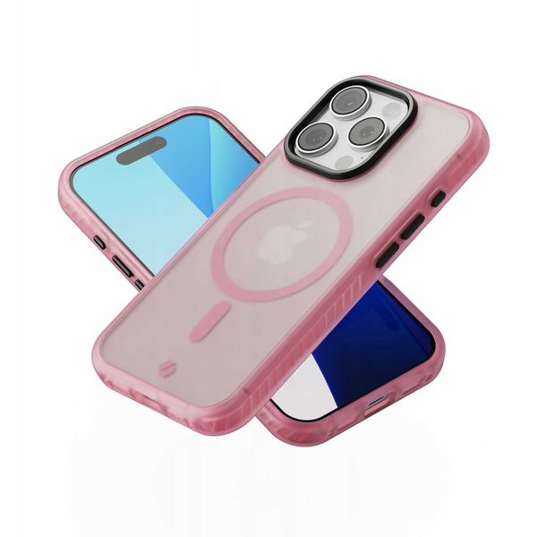 Spacecase Hybrid Fusion Mag Iphone 16 Pro Pink zdjęcie 11