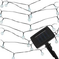 LAMPKI SOLARNE OGRODOWE GIRLANDA SOLARNA ŻARÓWKI