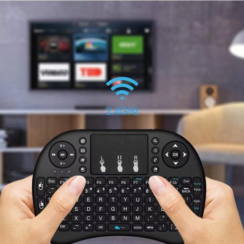 KLAWIATURA BEZPRZEWODOWA MINI LED SMART TV ŚWIECĄCA TOUCHPAD PODŚWIETLANA na Arena.pl
