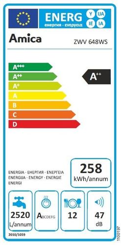 Amica ZWV 648WS Zmywarka na Arena.pl