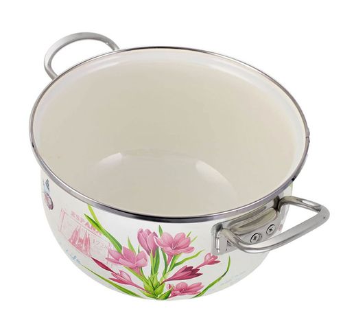 Garnki Emaliowane EDENBERG ORCHIDEE 7 ele [EB-1838] na Arena.pl