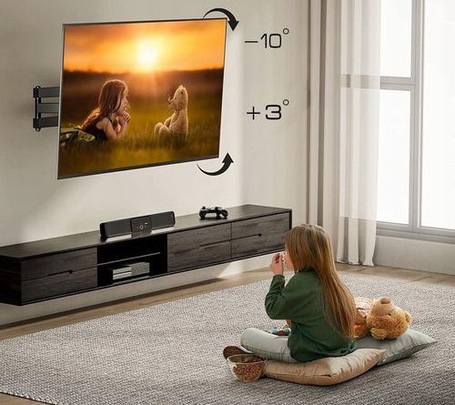 UCHWYT DO TELEWIZORA WIESZAK OBROTOWY NA TV MOCNY LCD 22-55 CALI KingMount na Arena.pl