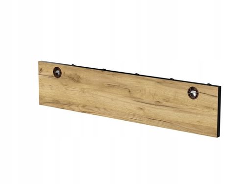 WIESZAK ŚCIENNY WISZĄCY NA UBRANIA WISZĄCY DĄB CRAFT CZARNY DUŻY na Arena.pl