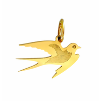 ZŁOTY WISIOREK JASKÓŁKA PTAK PTASZEK ZE ZŁOTA PRÓBY 585