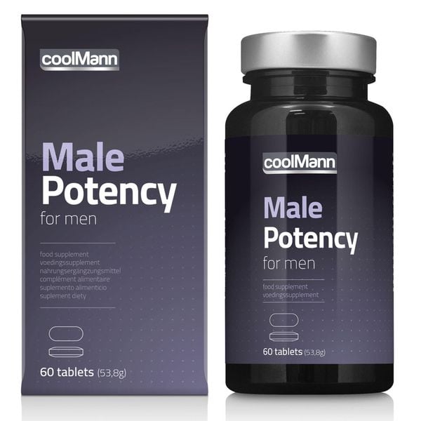 Supl. diety- CoolMann Male Potency Tabs (60 tab) zdjęcie 1