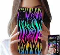 ETUI DO SAMSUNG GALAXY A21s - ABSTRAKCYJNE KOLOROWE WZORY CASE + FOLIA