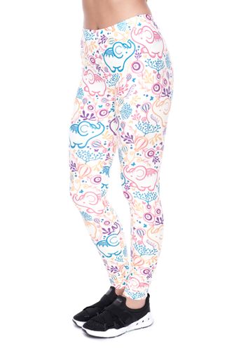 LEGGINSY ELEPHANT ORNAMENT na Arena.pl