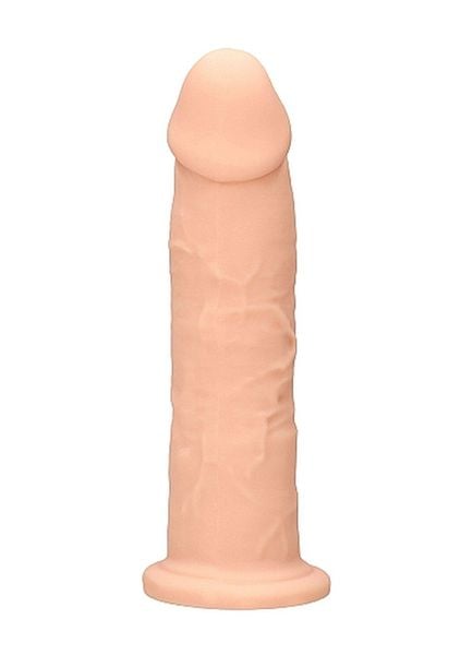 Silicone Dildo Without Balls - 22,8 Cm - Flesh zdjęcie 5