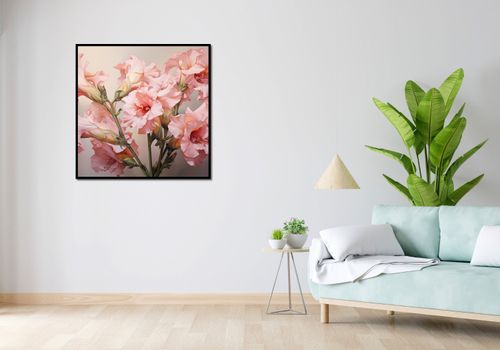 Plakat 90x90cm Kwiatowa Symfonia na Arena.pl