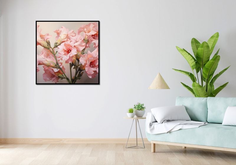 Plakat 90x90cm Kwiatowa Symfonia zdjęcie 4