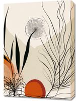 Obraz 50x70cm Echem przez Pustynie