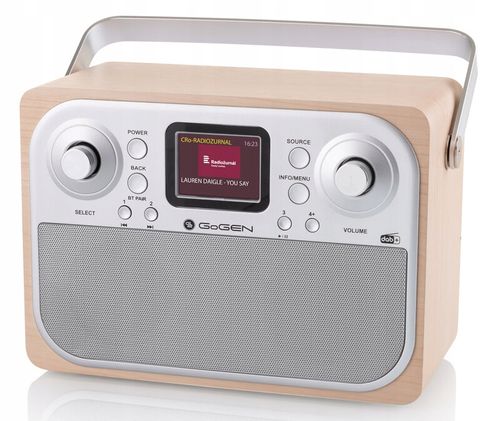 Radio Retro FM DAB+ Bluetooth USB AUX Budzik GoGEN na Arena.pl