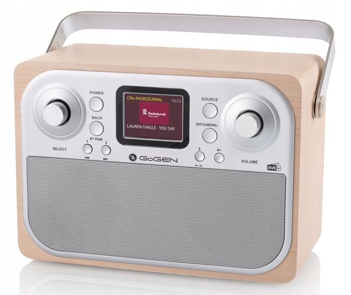 Radio Retro FM DAB+ Bluetooth USB AUX Budzik GoGEN zdjęcie 9