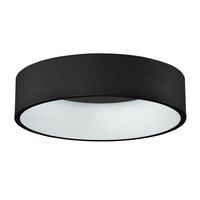 Czarny plafon sypialniany Chiara LED 42W 4000K minimalistyczny