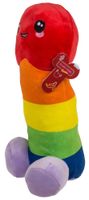 Plush Penis Rainbow 30 Cm