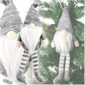 Dekoracyjny skrzat krasnal świąteczny