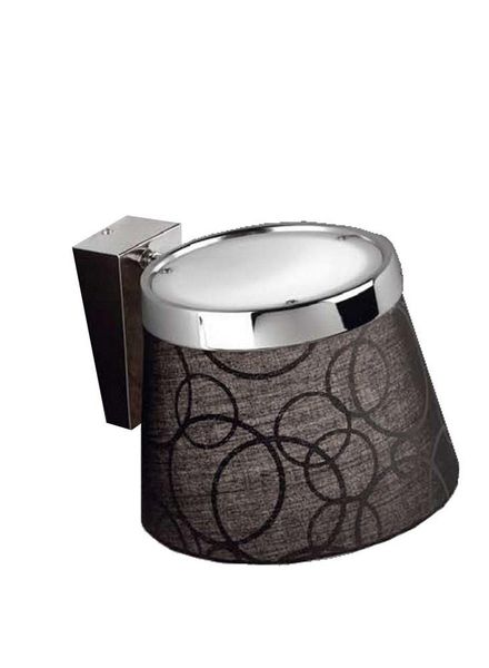 Impresja kinkiet 1*60W E27 czarna chrom zdjęcie 1