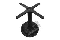 NOGA STOŁU F01 - NISKA Z KRZYŻAKIEM GRZYBKI ŻELIWNA PODSTAWA