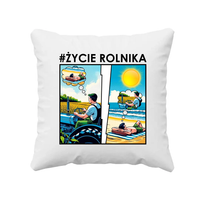 Życie rolnika - poduszka na prezent