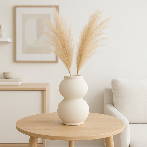 ceramiczny wazon w pudełku, styl minimalistyczny 20,5×13,5cm - waz05 na Arena.pl