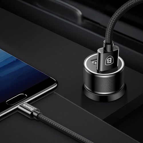 BASEUS ŁADOWARKA SAMOCHODOWA USB-C 2x USB 3.4A na Arena.pl