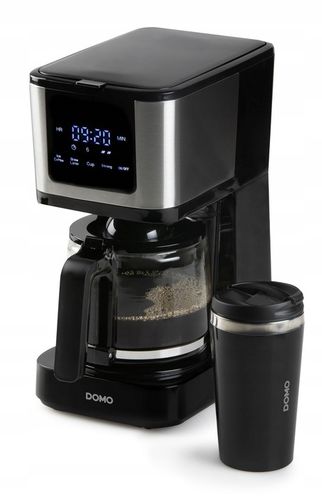DOMO DO733K ekspres przelewowy do kawy + kubek termos na Arena.pl