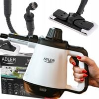 MYJKA PAROWA PAROWNICA CZYŚCIK OKIEN STEAMER 2000W 3,5 bara 13 elementów