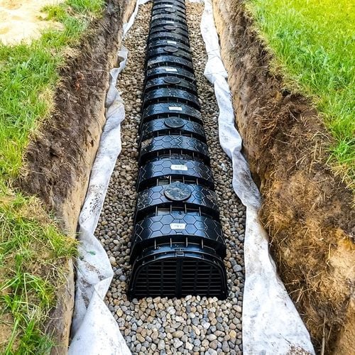 Aquabin Dekiel do Tunelu drenażowego 150 DEFLEKTOR Zamknięcie TUNELU na Arena.pl