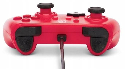 Pad przewodowy Raspberry Red USB Game PowerA NSGP0142-01 na Arena.pl