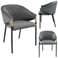 krzesło amber szare