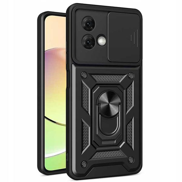 Spacecase Camring Motorola Moto G84 Black zdjęcie 2