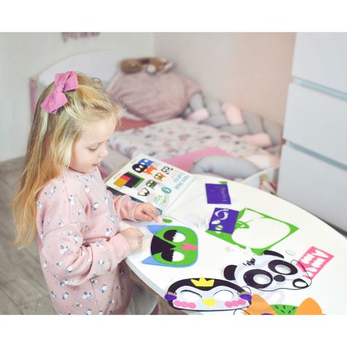 DLA DZIECI  ZESTAW KREATYWNY MASKI FILCOWE ZRÓB TO SAM na Arena.pl