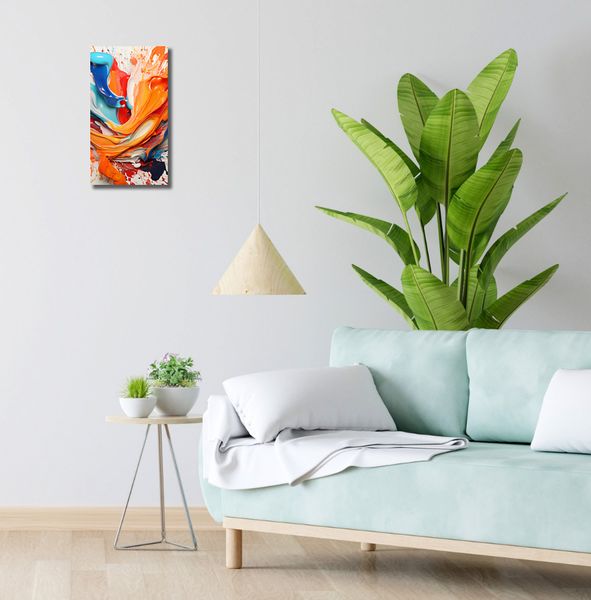 Obraz 20x40cm Taneczne Fale zdjęcie 2