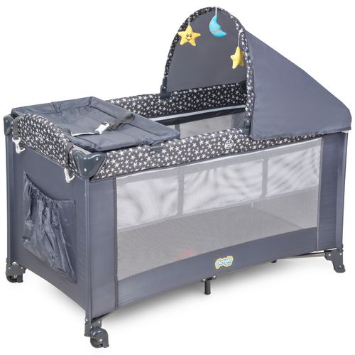 Łóżeczko Turystyczne Dziecięce Z Daszkiem na Arena.pl