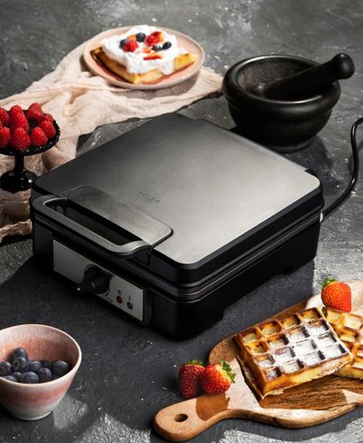 GOFROWNICA AD3049 ADLER 1800W NA 4 CHRUPIĄCE GOFRY na Arena.pl