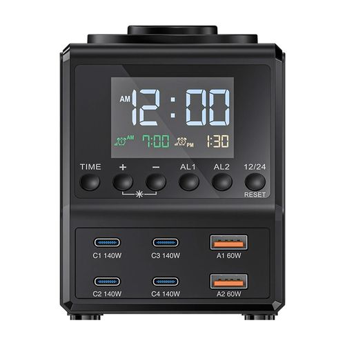 budzik blitzwolf bw-fw10 z ładowarką 240w 2xusb-a 4xusb-c na Arena.pl