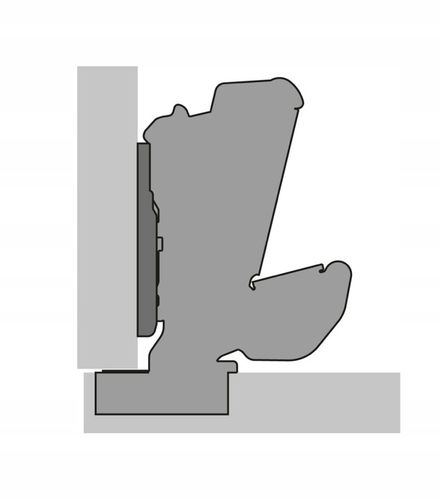 Zawias SenSys 8657i, nakładany, 165°, Silent System - 9099540 HETTICH na Arena.pl