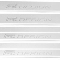 Listwa progowa VOLVO V40 MK2 R DESIGN Stal nierdzewna 304 mat 4szt