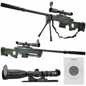 karabin pistolet snajperski snajperka kulki 108cm karabin na kulki