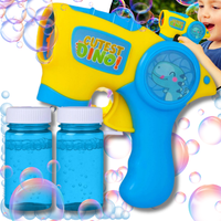 PISTOLET DO BANIEK MYDLANYCH MASZYNKA AUTOMAT BAŃKI+2X PŁYN DZIECI ZABAWKA