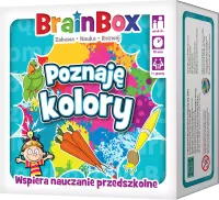 Gra edukacyjna dla dzieci - BrainBox Poznaję kolory - zabawa nauka rozwój